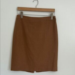 J. Crew Pencil Skirt Classic Brown Women's Skirt